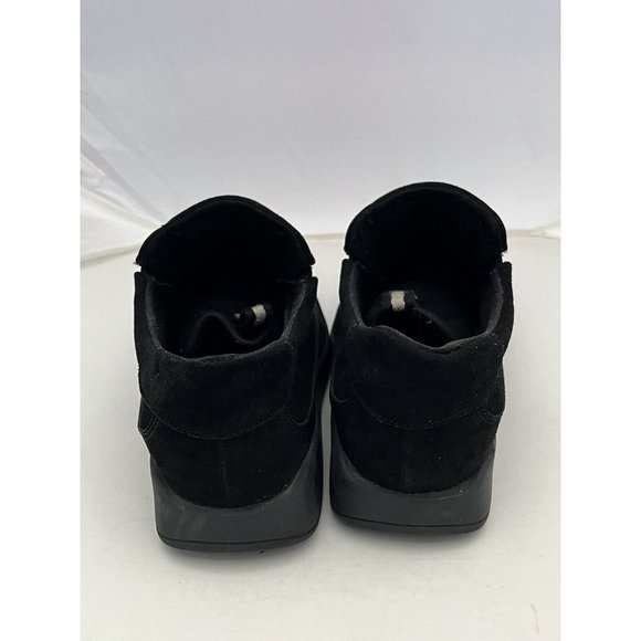 Gucci Scarpa Black Casual Velvet Comfort Shoe slip on sneakers men Size 9.5 - Picture 4 of 16